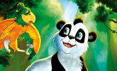 Kleiner starker Panda