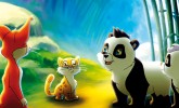 Kleiner starker Panda