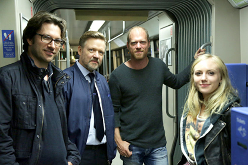 Auf Pirsch in der U-Bahn